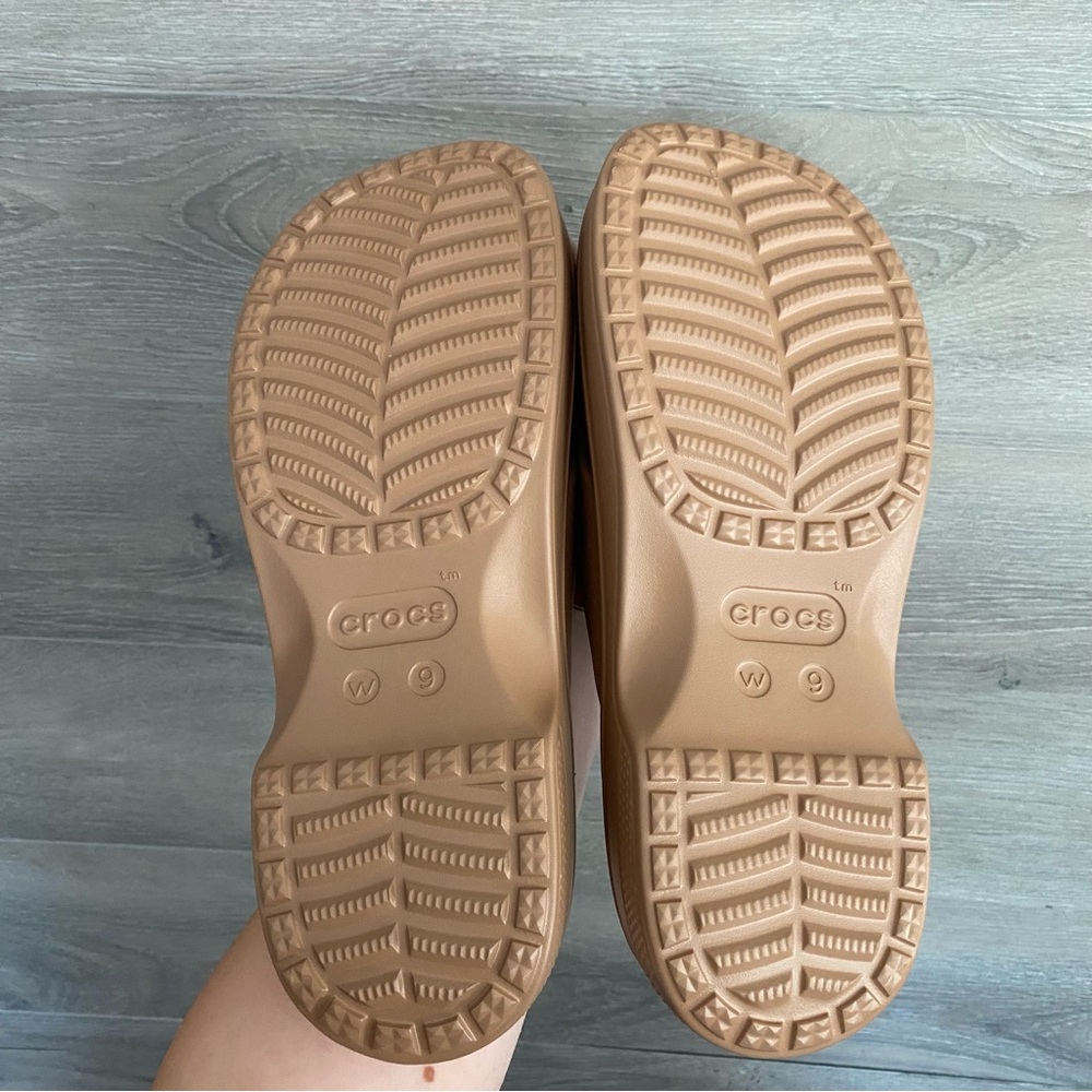 CROCS Tan Women's Sandals - Picture 5 of 6